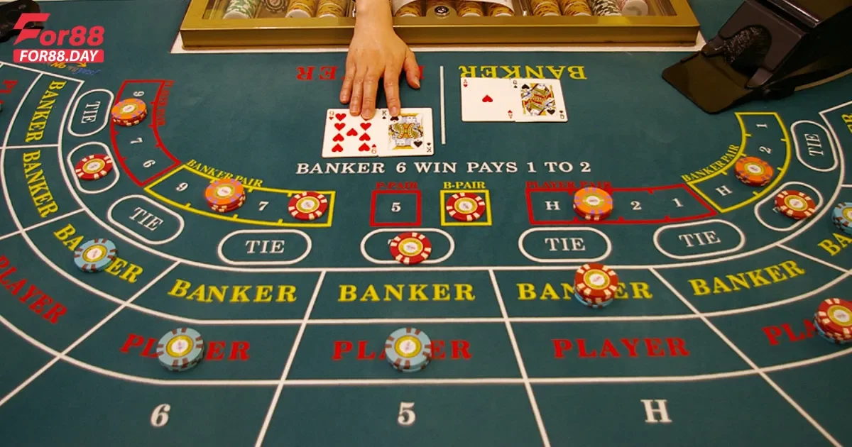Baccarat For88: Hướng dẫn cách chơi bài đơn giản
