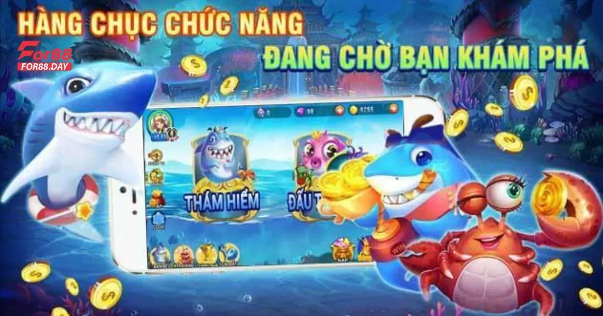 Những điều cần biết khi chơi bắn cá phát lộc For88