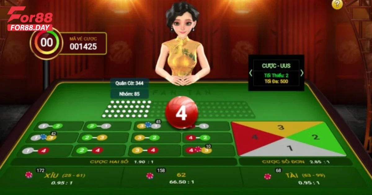 Chiến lược chơi Fantan For88 để tăng tỷ lệ thắng