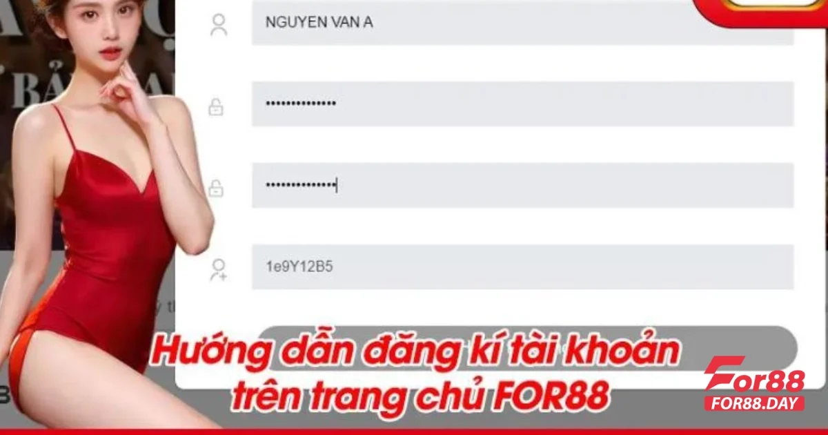 Hướng dẫn đăng ký tài khoản nhanh chóng tại For88