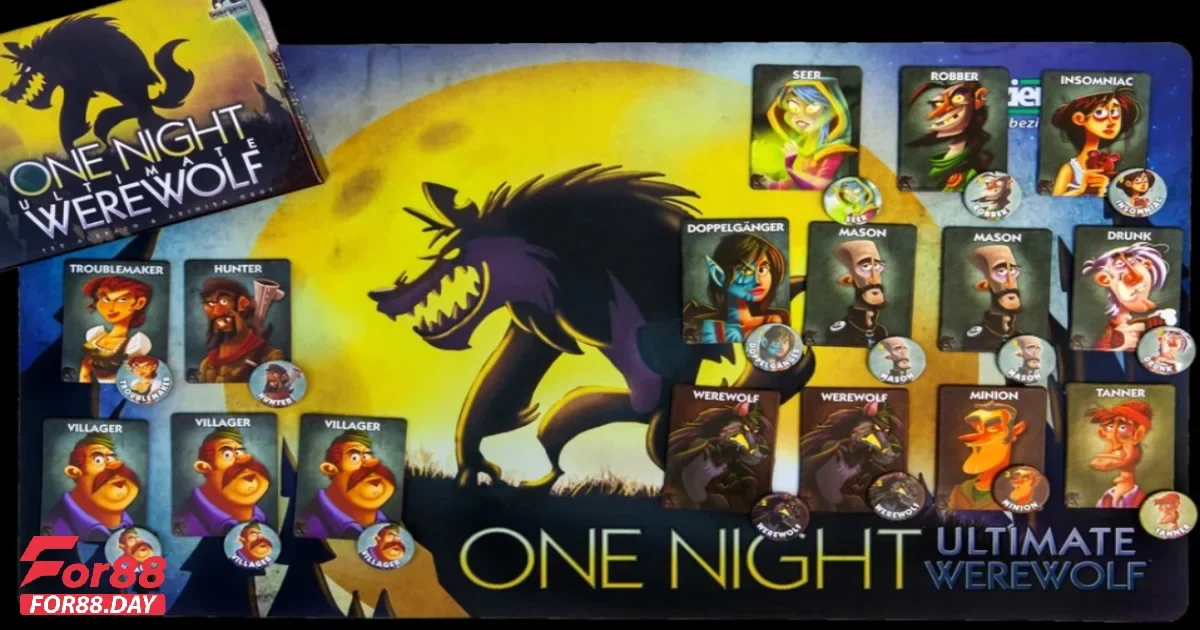 Game Bài Ma Sói For88 | Mẹo Nhận Biết Nhân Vật Và Dễ Thắng 3 Các vai trò trong Ma sói For88