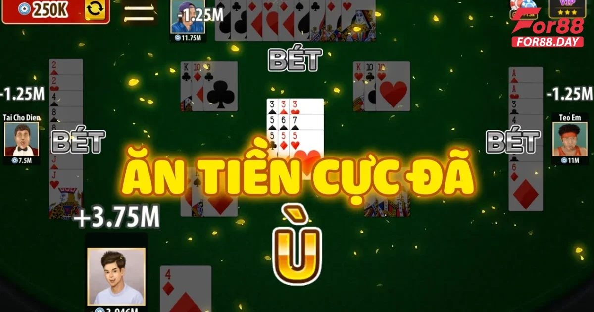 Cách xếp bài và chiến thuật chơi Phỏm tại For88